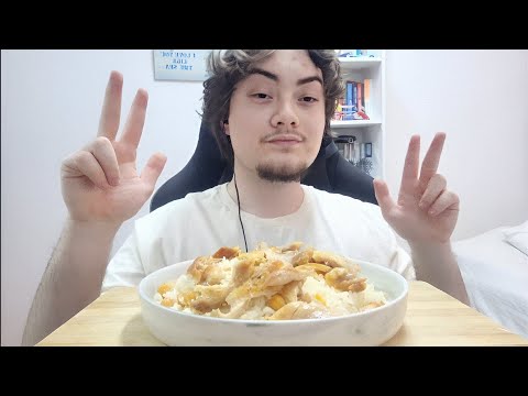 ASMR TAVUK PİLAV MUKBANG 🍚🍗 TÜRKÇE ASMR MUKBANG
