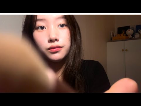 브러쉬 소리 ASMR ㅣ화면터치ㅣ노토킹ㅣ시각적팅글