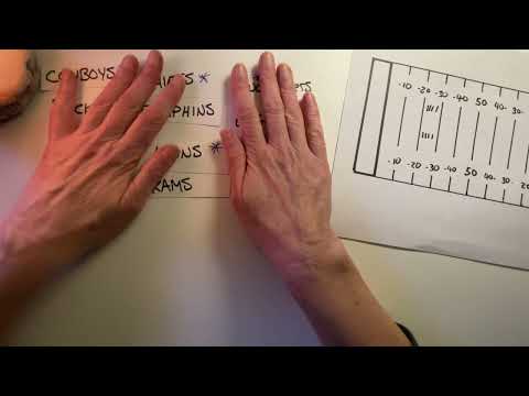 ASMR NFL Football Playoff Pick Video - Soft Spoken and Card Shuffling