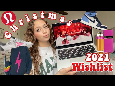 My Christmas Wishlist 2021!! Ft my presentation! ❤️🎄