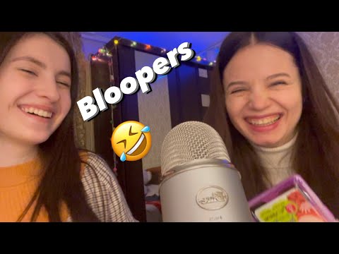 Asmr BLOOPERS in 1 minute 😂