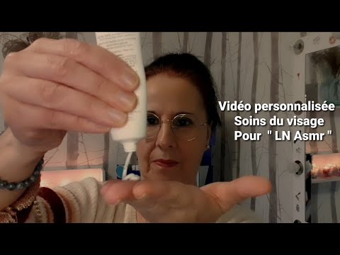 Asmr français, Vidéo personnalisée, soins du visage pour  " LN Asmr "