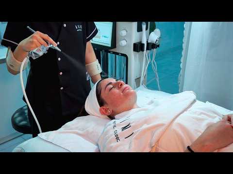 ASMR: Clinical Skin Care Routine, Deep Facial and Neck Massage for Skin Glow