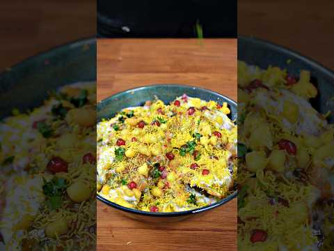 🔥 ASMR Samosa Chaat | Crispy + Tangy | Satisfying Street Food Sounds #shorts #asmr