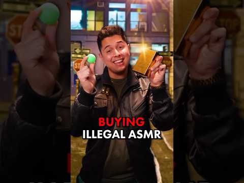 Buying ILLEGAL ASMR from the Tingle Dealer 👀 | #ASMR