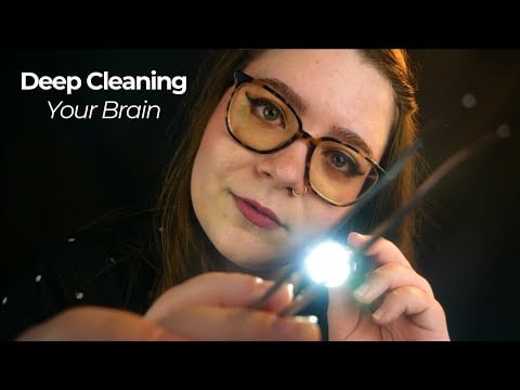 Extra Deep Brain Cleansing (Mind Exfoliation, Scrubbing, Brain Massage) 💤 Personal Attention ASMR