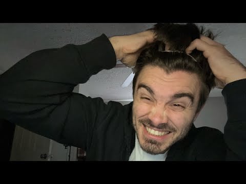 ASMR Giving Myself a Scalp Massage (the mics are in my hair)