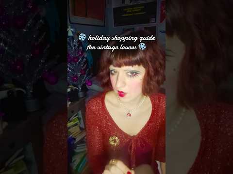 holiday shopping guide for my vintage girls 🎄 #vintage #christmasgifts #christmas #vintagestyle