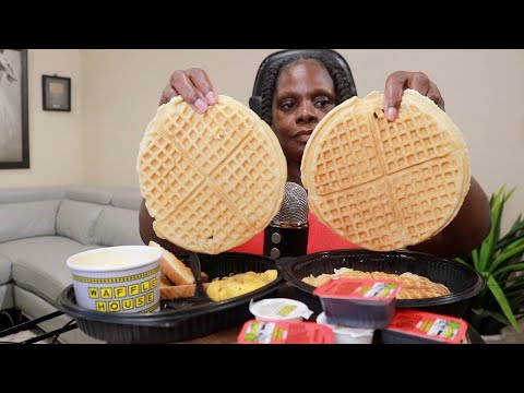 Waffles And Grits ASMR Eating Sounds