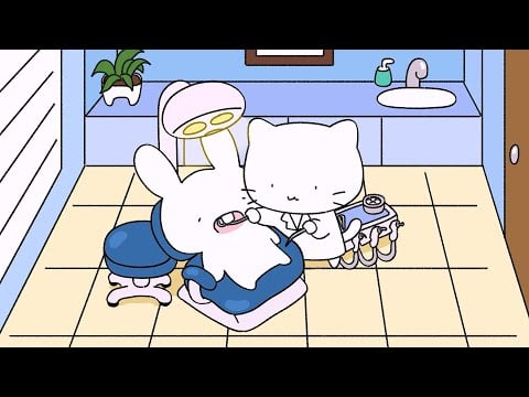 Cat's Dental Clinic🦷 (ASMR Animation)