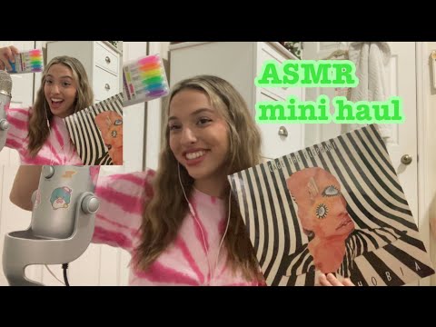 ASMR Barnes and Noble/Pacsun Haul 🤍