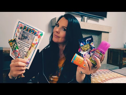 ASMR- Sour Candy Haul 🍬 😋 (From "Patricia's Sweets And Balloons")