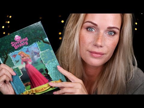 ASMR 😴 Sleeping Beauty 📖 Story Book Reading (whisper and soft spoken)