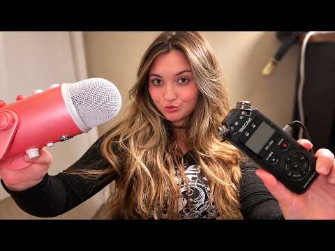 Pitch Changing w/blue yeti & tascam mic, some humming+stuttering as well which mic wins? ASMR