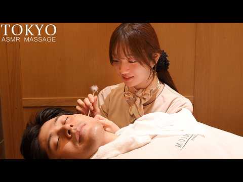 ASMR💈高級理容室の耳かき・シェービング・マッサージ・シャンプー