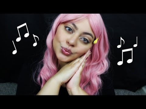 ASMR| Singing You to Sleep w/ Face Brushing