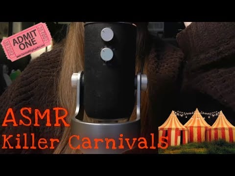 ASMR || 3 HORRIFYING Fairground/Carnival Stories! (Whispers & Gum Chewing)