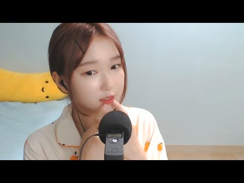 ASMR 알아들을수없는 인어디블 속삭임 /Inaudible Whispering /音フェチ