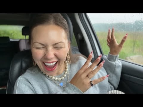 asmr in the rain 🌧️ *in my fav filming spot!!!!🌾*
