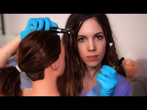 ASMR Ear Cleaning & Scalp Check You'll Put On Loop - Part 1