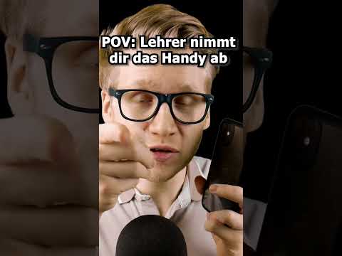 ASMR - POV: Lehrer nimmt dir das Handy ab #shorts #asmr #roleplay #deutscheasmr