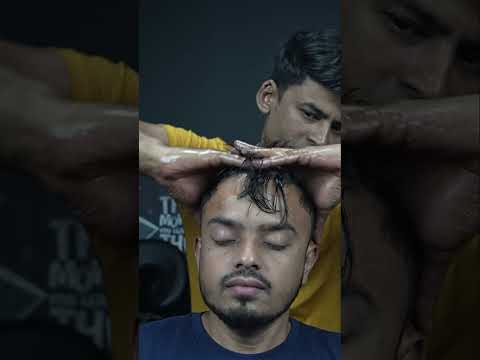 Satisfying Head And Body Massage ASMR #shorts