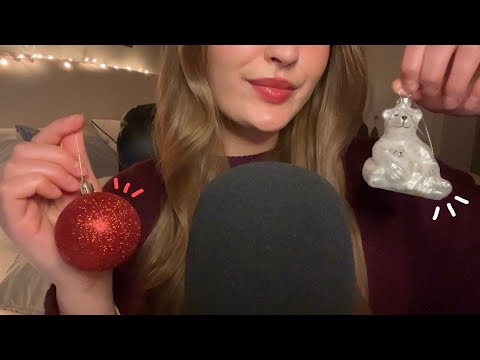 ASMR | Christmas Ornament Tapping & Scratching