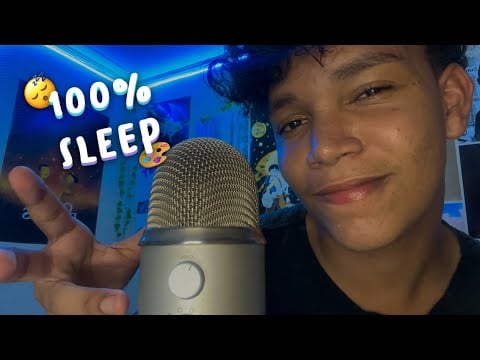 ASMR Wet Mouth Sounds and Spit Painting at max sensitivity 🎨 (100% guaranteed sleep)