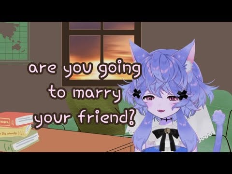 “ASMR” Roleplay: Your Sister Puts an Origami Ring on Your Finger, Gets a Bit Jealous of Your Friend