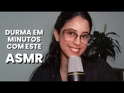 DURMA EM MINUTOS COM ESTE ASMR - RELAXAMENTO PROFUNDO