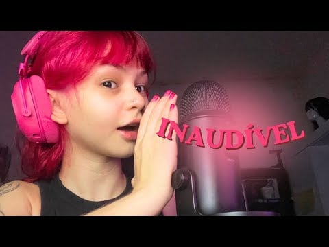 ASMR TE CONTANDO UM SEGREDO EM INAUDÍVEL