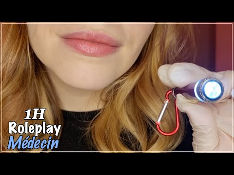 ASMR FRANÇAIS 🌸 1H DE ROLEPLAY MEDECIN