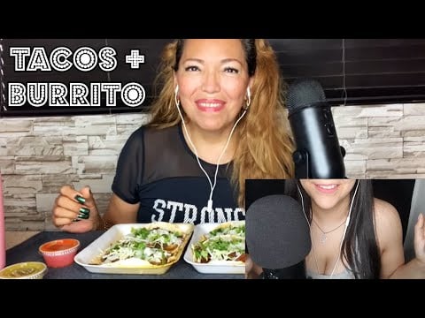 ASMR COMIENDO COMIDA MEXICANA |Colaboración con Sylvia ASMR | MUKBANG ASMR | Eating Sounds