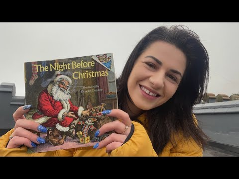 ASMR | Reading You A Christmas Story 🥰🎄 (Smoking & Soft Whispering)