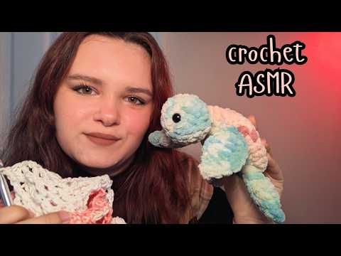 ASMR Things I Crochet and WIPs | Cozy Whispered Chitchat
