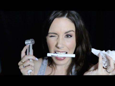 ASMR Trigger Assortment! Gloves, Eye Exam, Tuning Fork, & Personal Attention (Binaural)