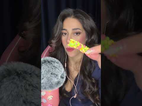 NERDS ROPE ŞEKER YİYORUM (TEK🤠) #asmr #asmreating