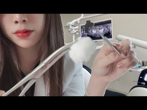 ASMR 치석 제거하고 코코넨네 하러 가실까요? 팅글가득 치과치료