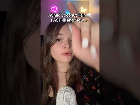 ASMR Coconut Rain! #asmrroleplay #asmrmouthsounds #asmrwhispering