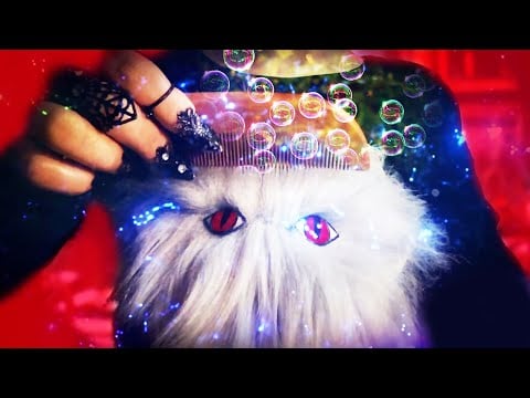 ASMR Witch's Pet 2 : Pampering You - Plucking, Combing, Washing, Ear Cleaning | Spoken LOFI