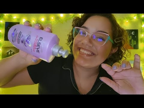 ASMR FINALIZANDO SEU CABELO 😍💖