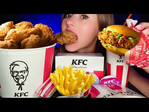 ASMR MUKBANG| 직접 만든 불닭 짜장 버섯 양념치킨 소세지 먹방 & 레시피 FRIED CHICKEN AND FIRE NOODLES EATING