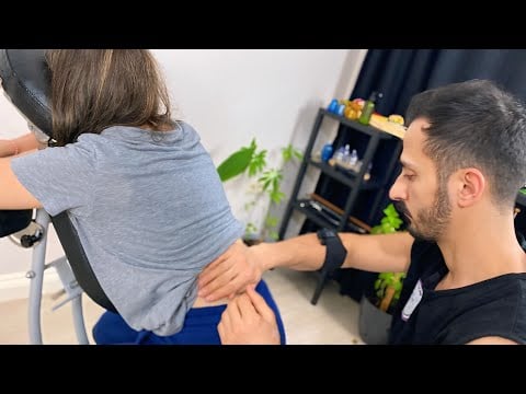 ASMR Massage Yakup - Female Massge  (massage gun)
