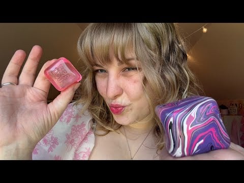 ASMR Needoh Squish Tests! Needoh Hunting Rambling and Sounds ✨🩷