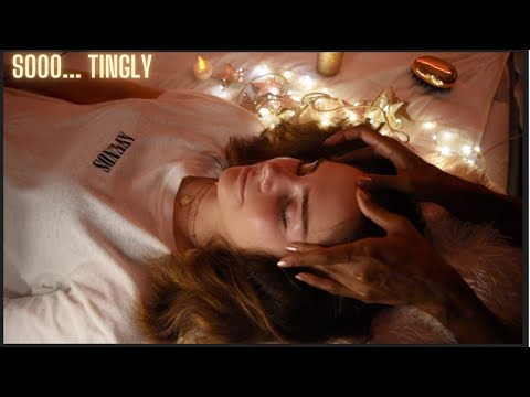 ASMR The best night care for a deep sleep (Massage, mask)