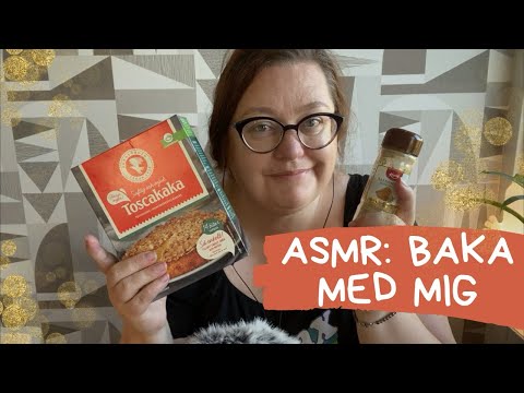 ASMR på svenska: Morgontrött men bakar en toscakaka - halvvägs 🧡