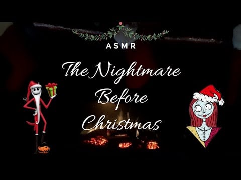 [ASMR] Whispering "The Nightmare Before Christmas" Quotes 🎅💀