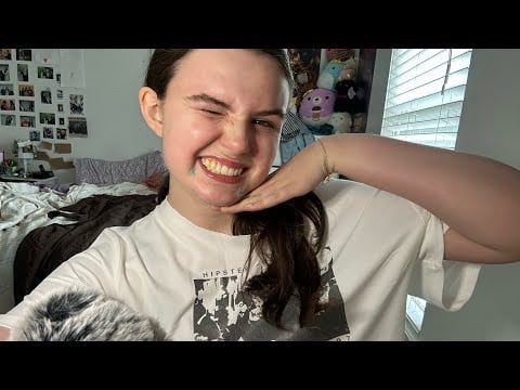 ASMR chewing gum + no talking!!