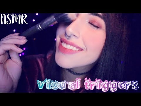 ASMR ♡ gatilhos visuais pra te dar soninho 💆💤