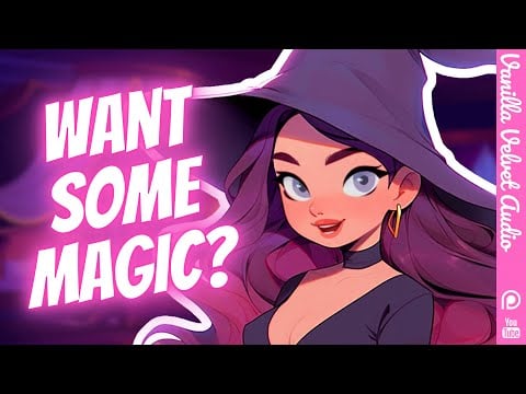 Cute Witch Helps You Find True Love! (Magical Girl ASMR • F4A • Hugs • Magic Shop • Animated Audio!)